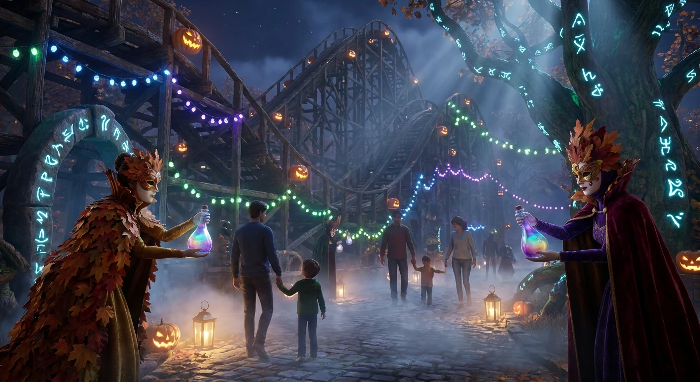 asterix parc halloween