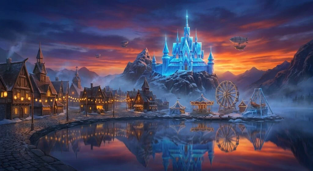 disneyland paris reine des neiges